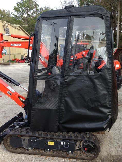 kubota mini excavator cover|kubota excavator canopy.